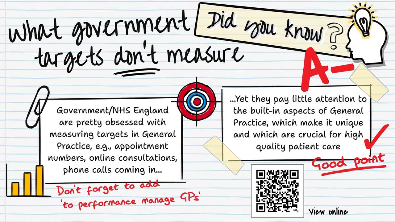 Did you know what government targets don't measure
