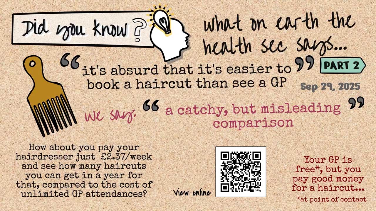 Did you know what on earth the health sec says part 2?